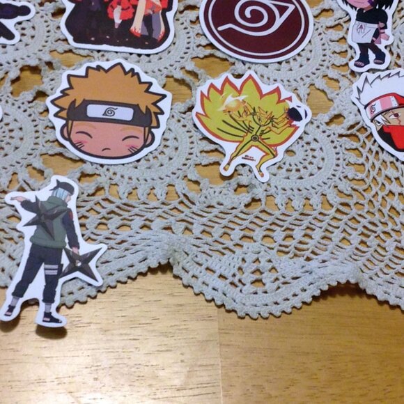 Anime stickers, Naruto, for computer, locker, skateboard, crafts, scrapbook - Picture 2 of 5
